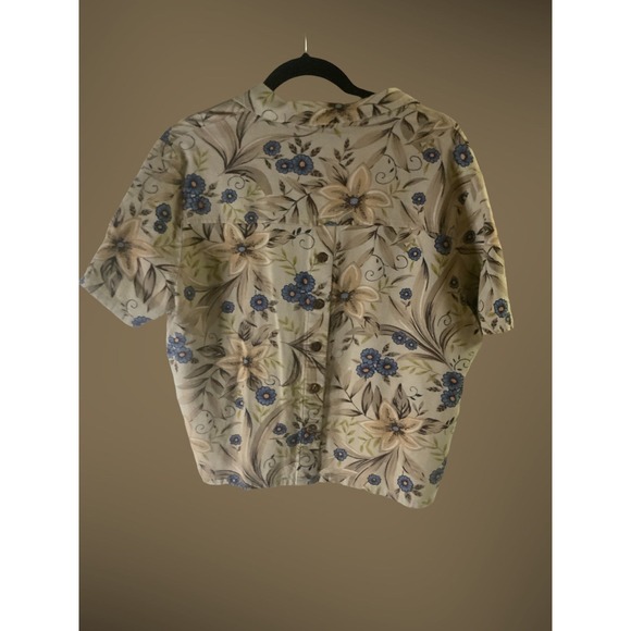 Tendency USA Linen Blend Blouse Women Sz.XL - Picture 4 of 6